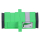 ExtraLink SC/APC Adapter Jednomodowy Simplex zielony - 1543494 - zdjęcie 2